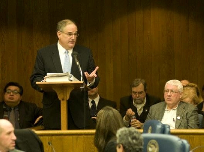 Eugene speaking at Northwestern