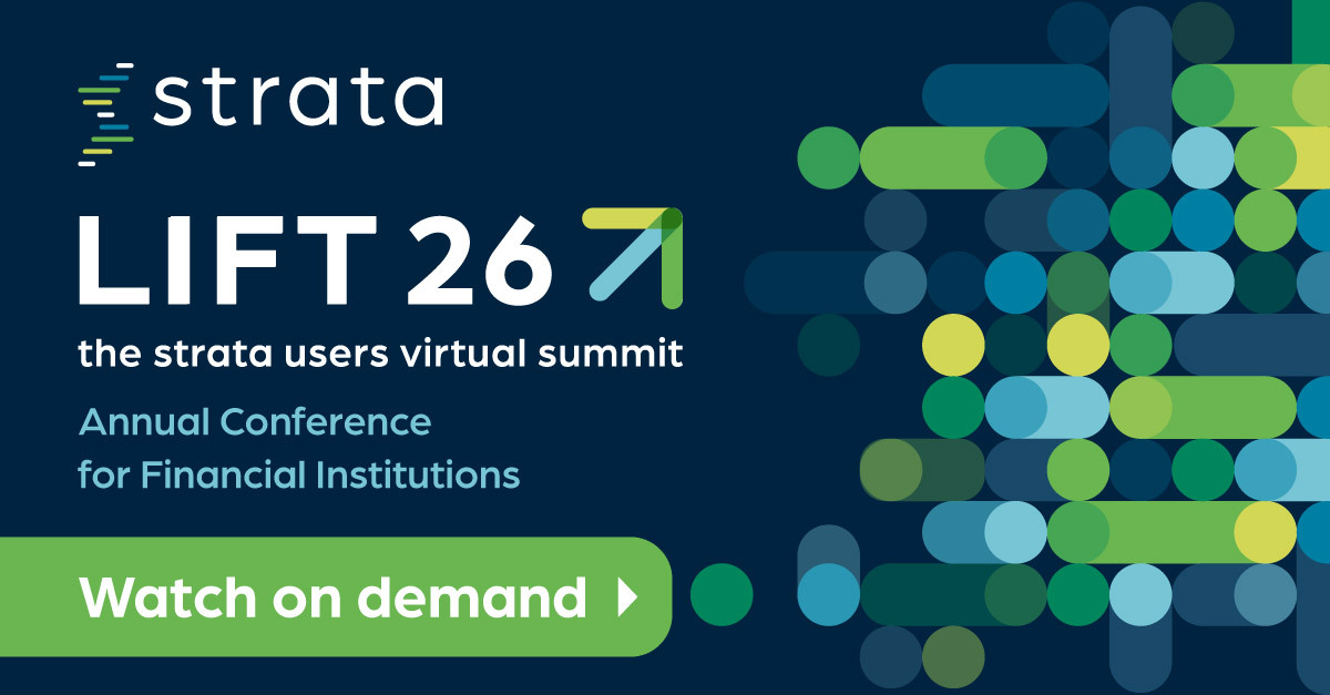 Strata Financial Institutions Summit Watch on Demand Clickable Tile