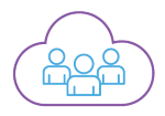 Cloud with people