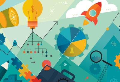 Business vision and strategy concept