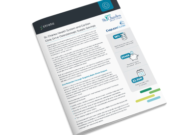 St. Charles Health System and Carilion Clinic Drive Osteobiologic Supply Savings customer story thumbnail