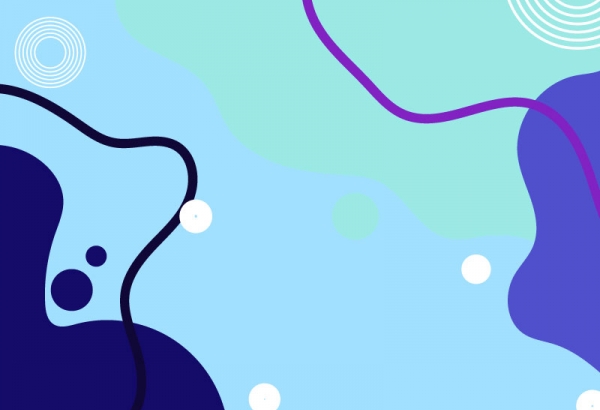 Abstract shapes and circles